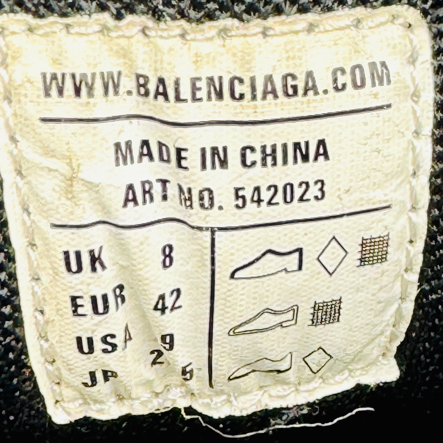 Balenciaga Men's Track Black Sneakers (Size 42) - 542023