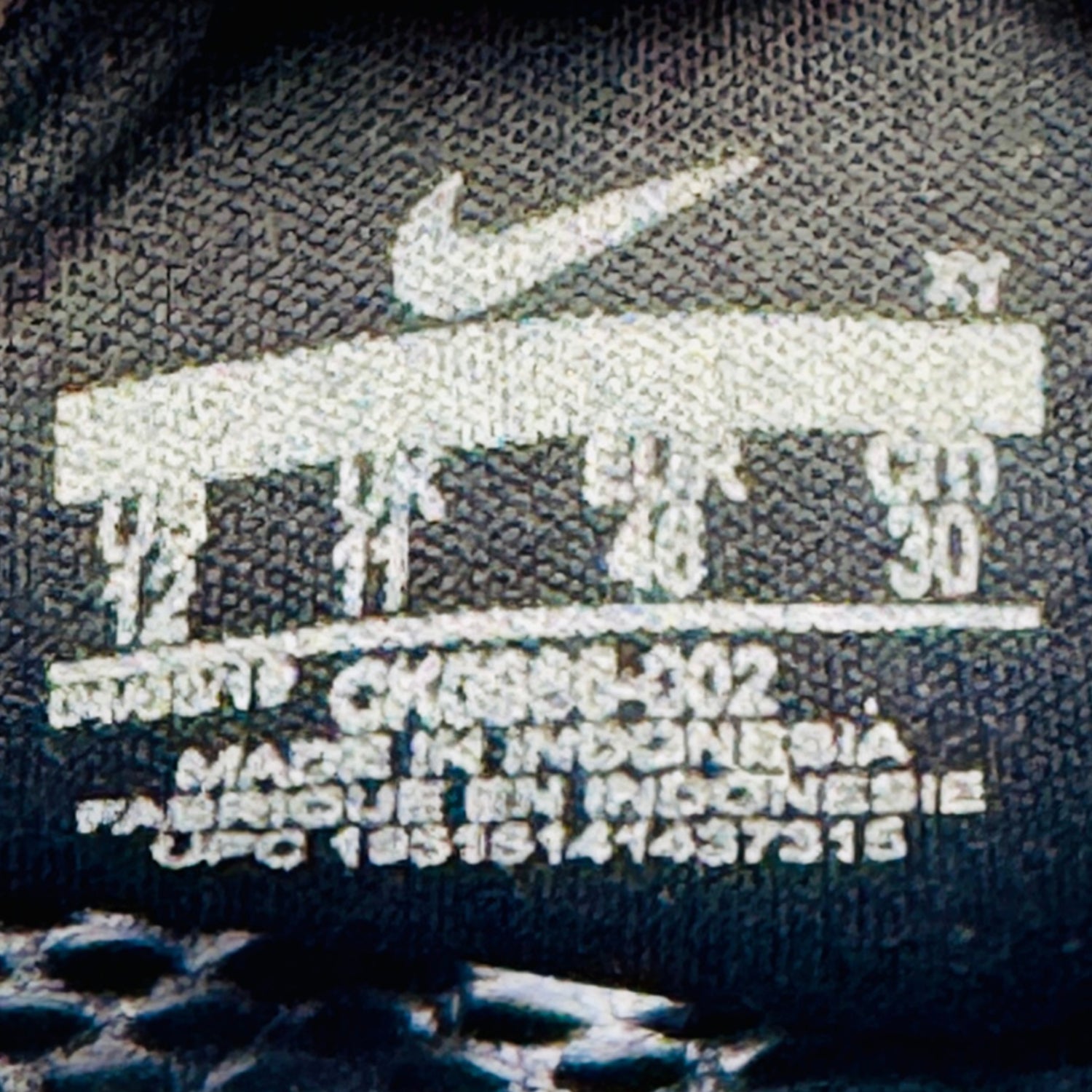 Inside Made, Size, Code printing image of Nike Benassi JDI Se Txt 1 Men's Slippers (Size 46) - Ck0986-002