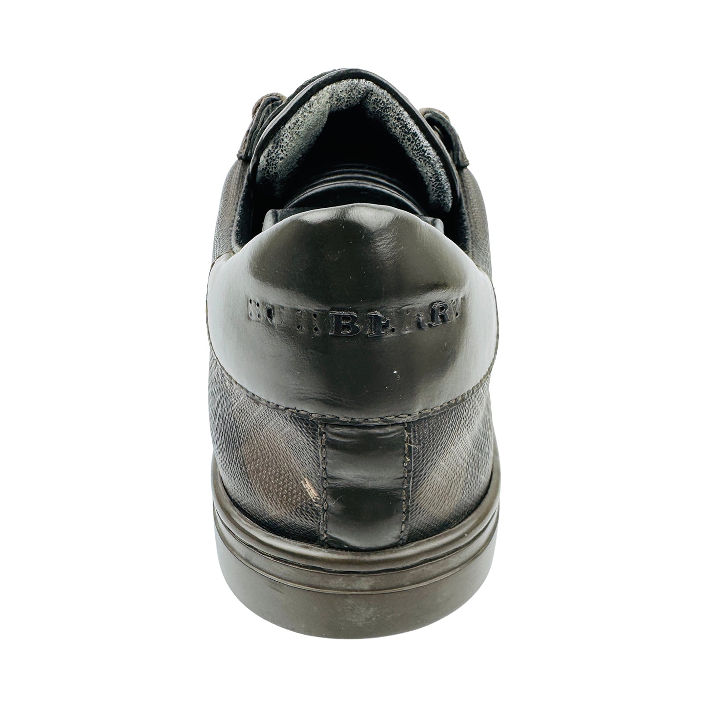 Burberry Ritson Check Leather Sneakers (Size 41)