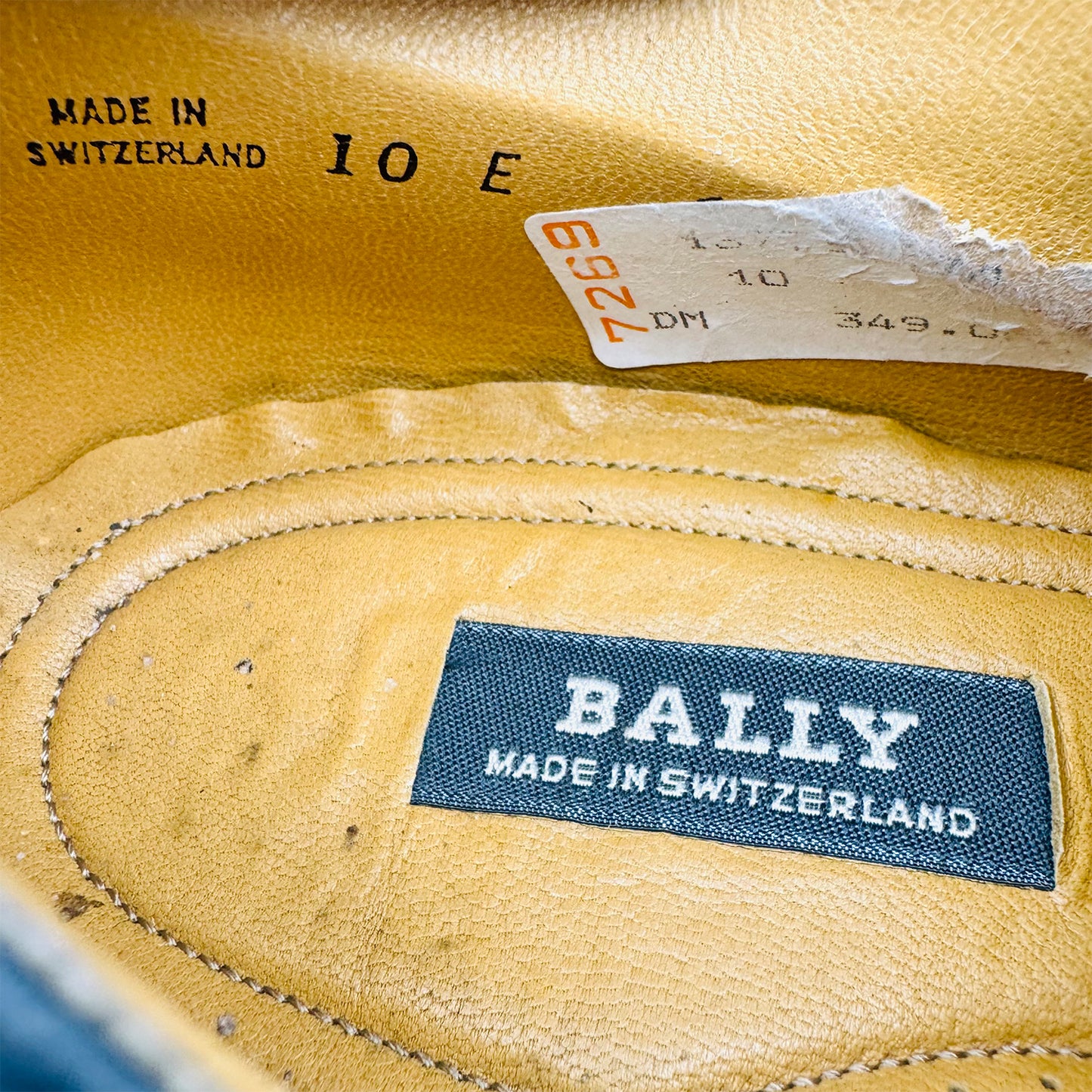 Bally Men's Suede Leather Derby Shoes (Size 43.5)