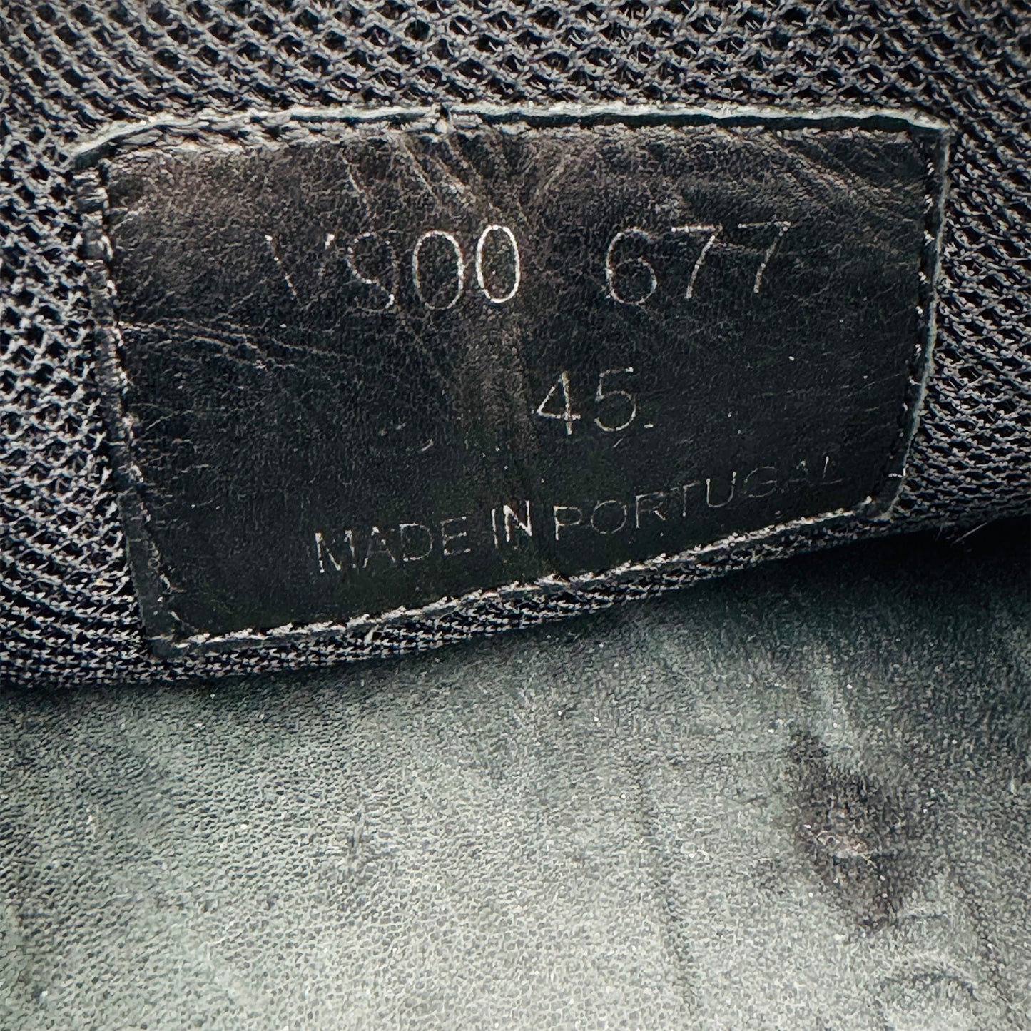 Versace Collection Men's Black Sneakers (Size 45/45.5) - V900 677