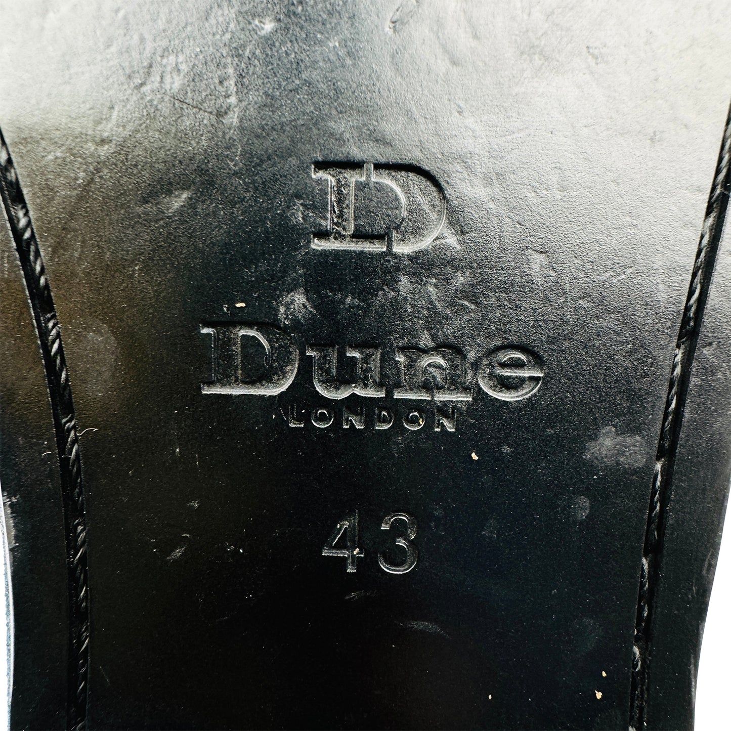 Dune Men's Blue Suede Leather Tassel Loafers (Size 43)