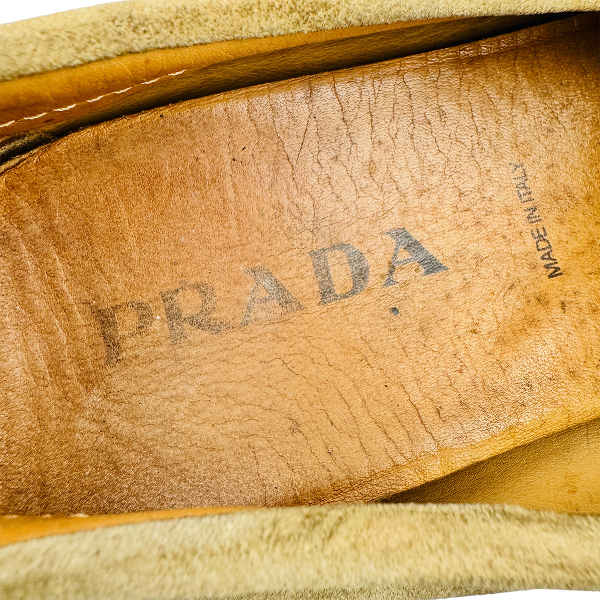 Prada Men's Suede 'Deserto' Driving Loafers (Size 43)