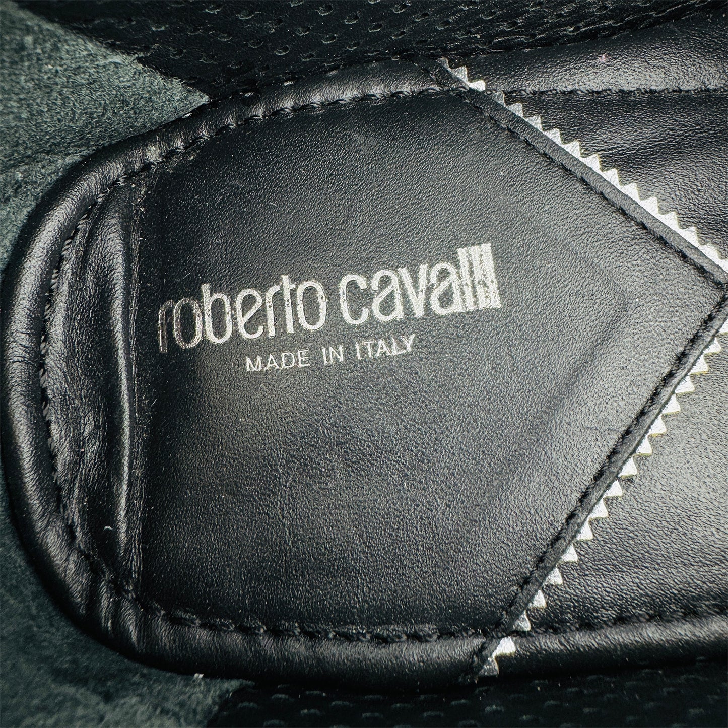 Roberto Cavalli Snake Embossed Leather Loafers (Size 44/44.5)