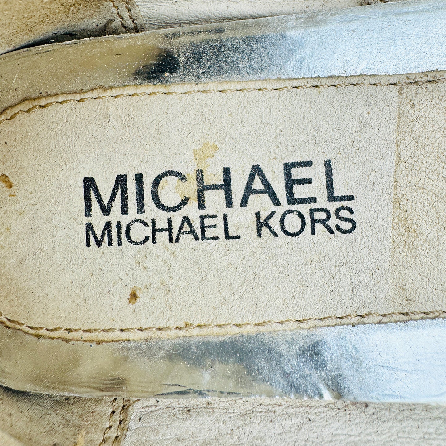 Michael Kors Fulton Leather Ballet Flats (Size 38.5)