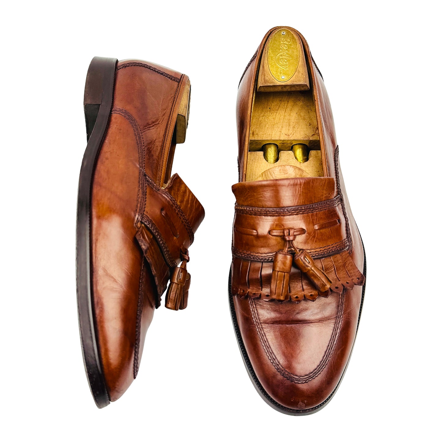 Yves Saint Laurent Kiltie Tassel Loafers (Size 41/41.5)