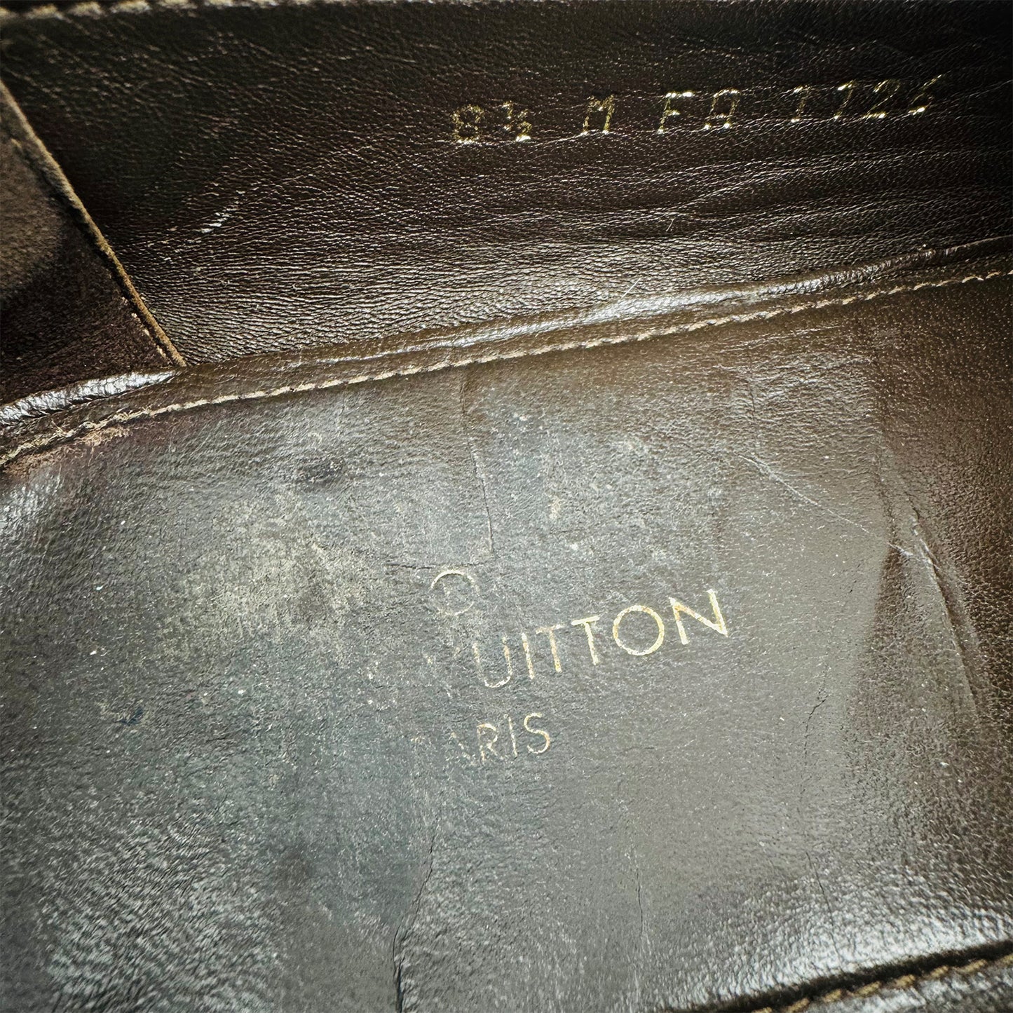 Louis Vuitton Major Genuine Leather Loafers (Size 43/43.5)