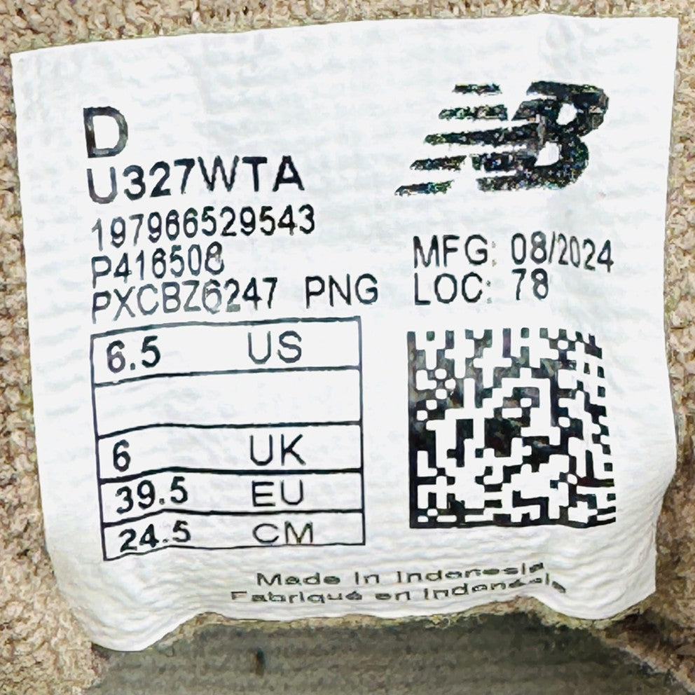 New Balance 327 'Mushroom' Shoes (Size 39.5) - U327WTA