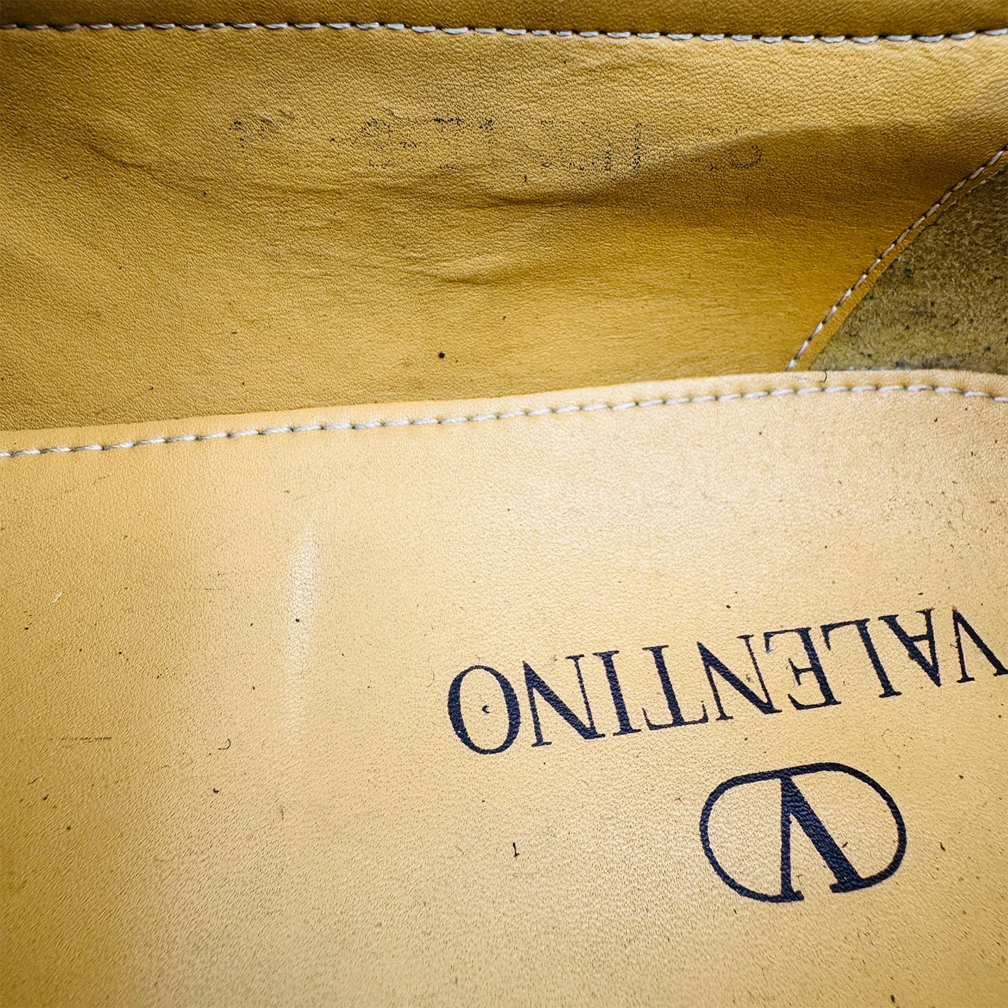 Valentino Men's Navy Italian Loafers (Size 46)