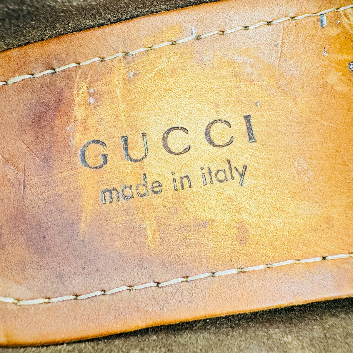 Gucci Dark Brown Leather Horsebit Loafers (Size 42)