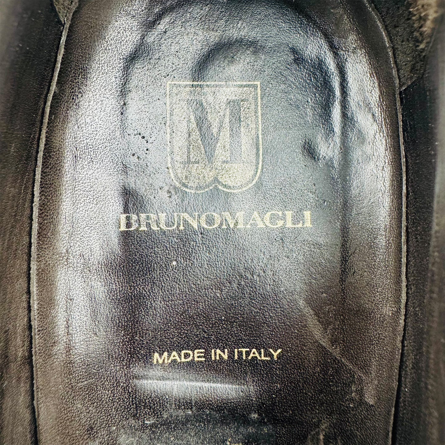 Bruno Magli Martico Black Oxfords (Size 45) - MT5201