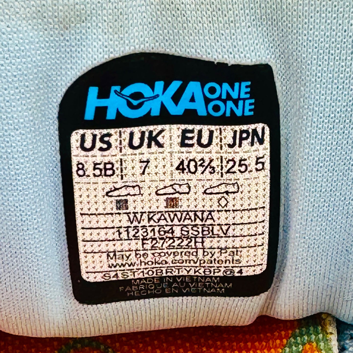 Hoka Kawana 'Summer Song' Shoes (Size 40/40.5) - 1123164 SSBLV