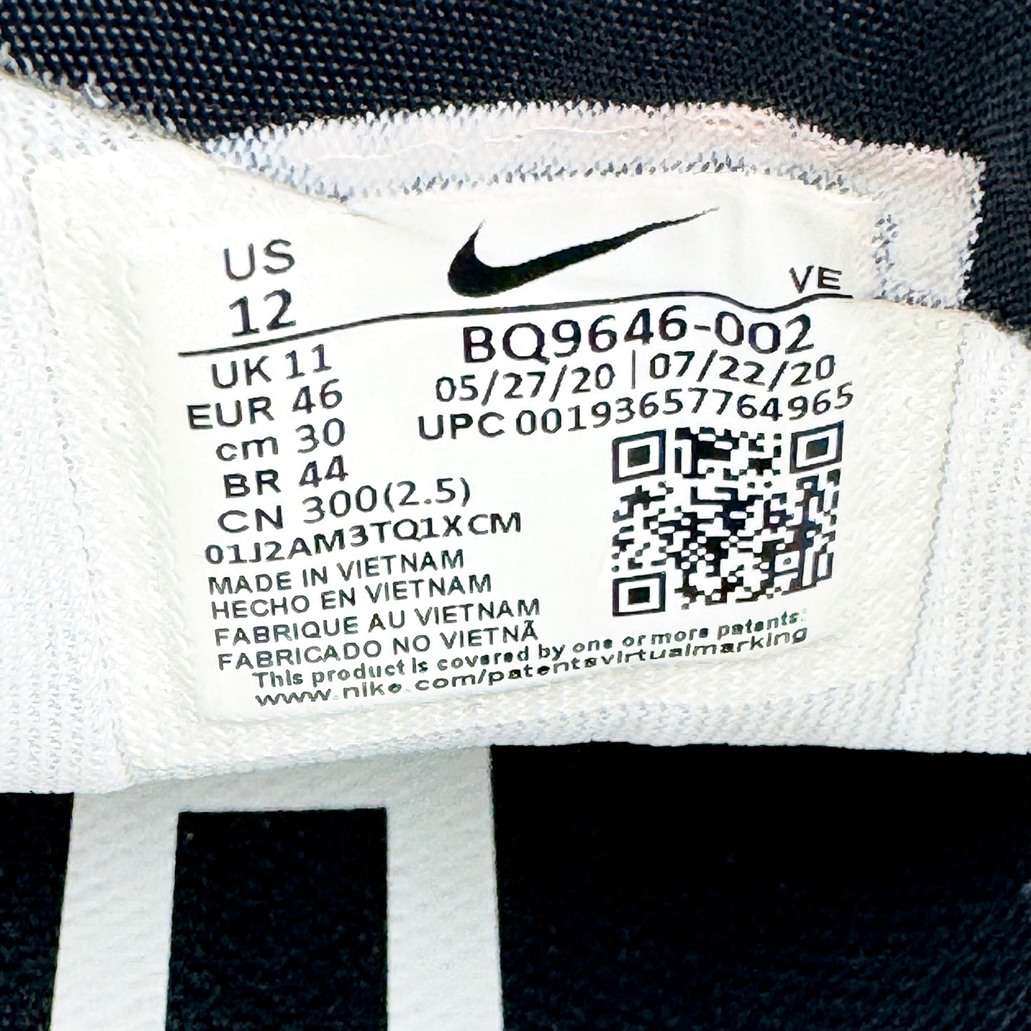 Nike Air Zoom Pegasus 37 Shoes (Size 46) - BQ9646-002