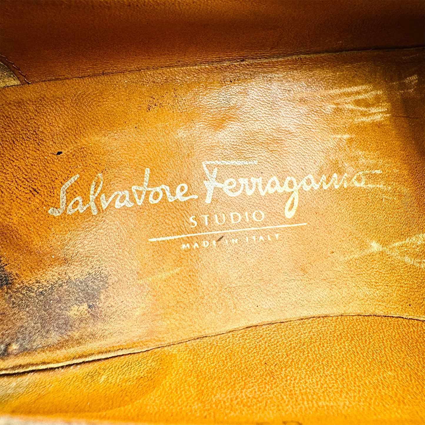Salvatore Ferragamo Burgundy Leather Tassel Loafers (Size 43)