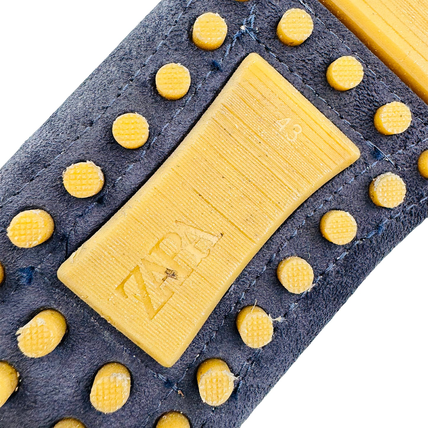 ZARA Men's Navy Blue Suede Loafer (Size 42.5/43)