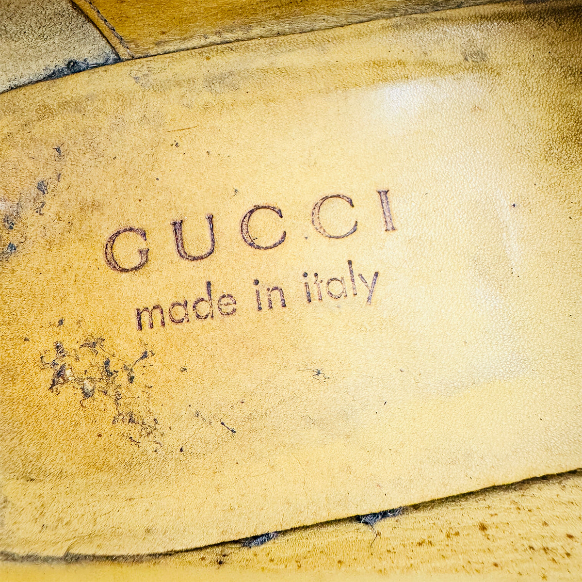 Gucci Men's Black Leather Italian Loafers (Size 42)