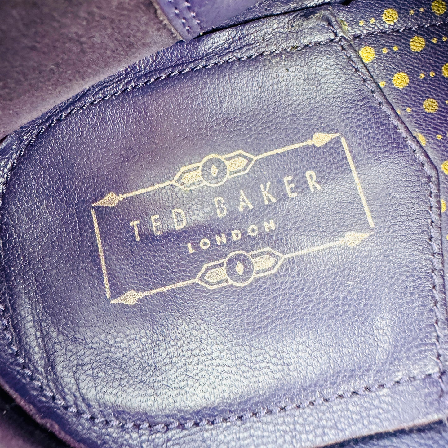 Ted Baker Men's Guri Leather Brogue Shoes (Size 43)