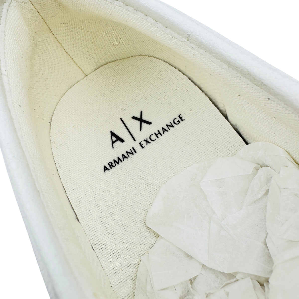 Armani Exchange Men's White Shoes (Size 44) - XUY010 XV799
