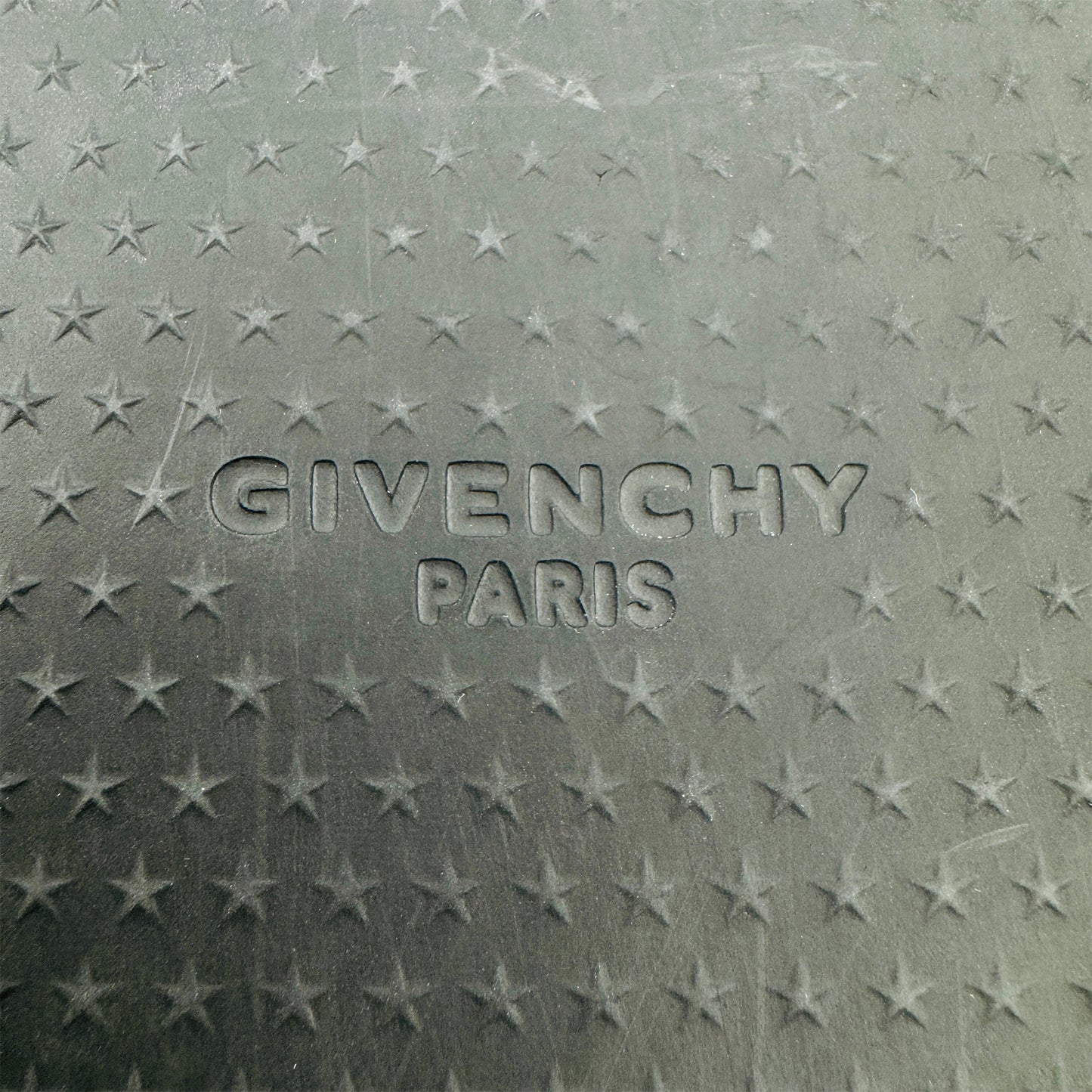 Givenchy Men's Black Monogram Slides (Size 42)