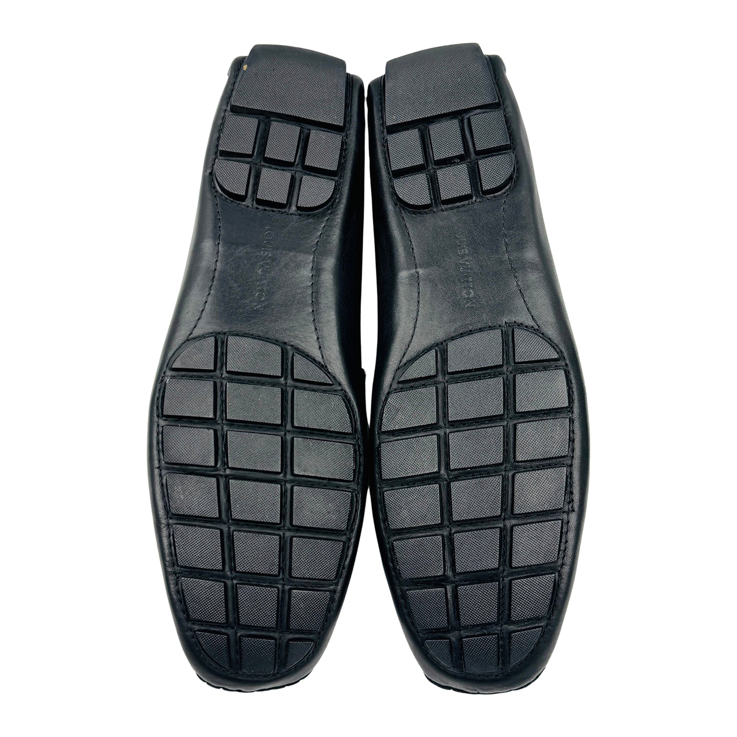 Louis Vuitton Monte Carlo Black Leather Loafers (Size 43) - 1A8F6K