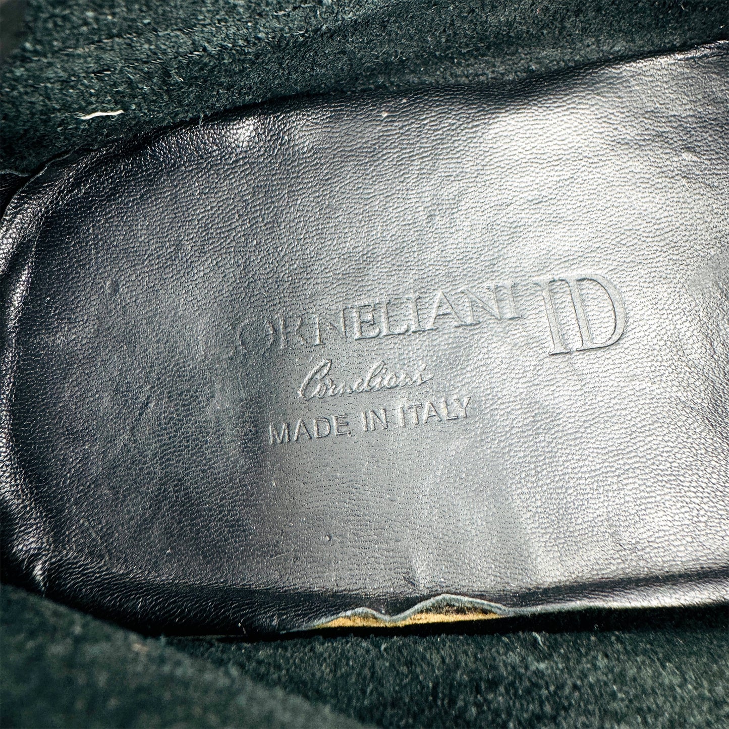 Corneliani ID Men's Black Penny Loafers (Size 44)