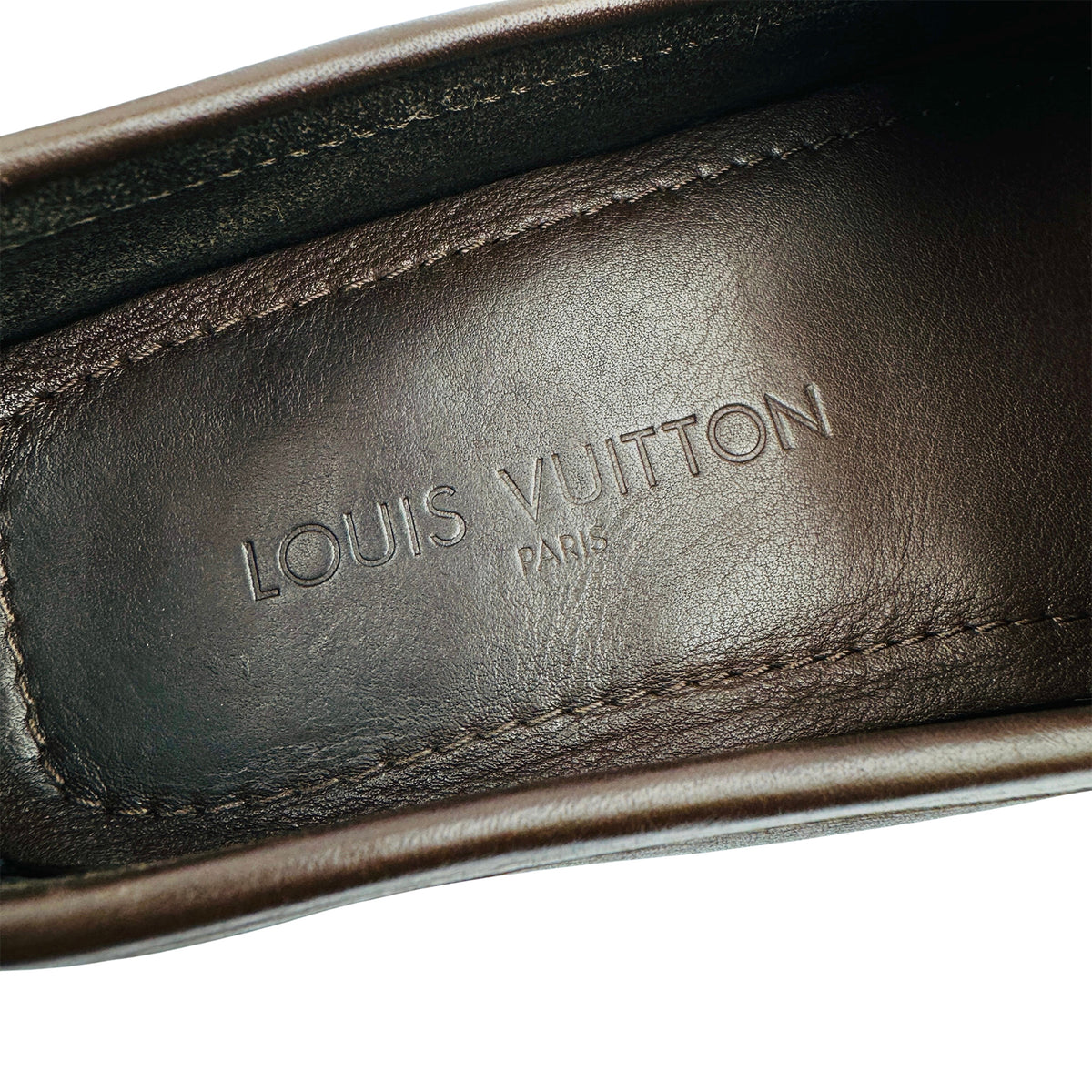 Louis Vuitton Lombok Brown Leather Loafers (Size 42.5)
