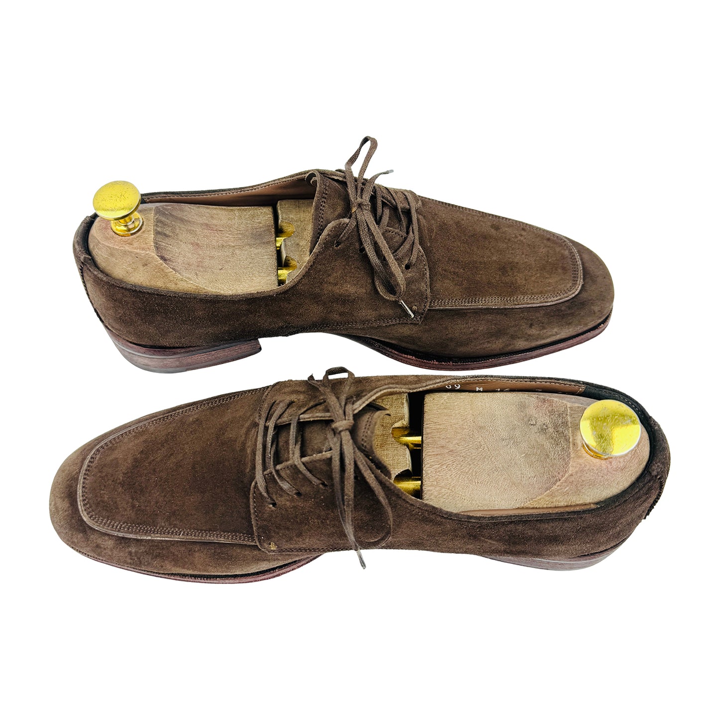 Salvatore Ferragamo Brown Derby Shoes (Size 41/41.5)