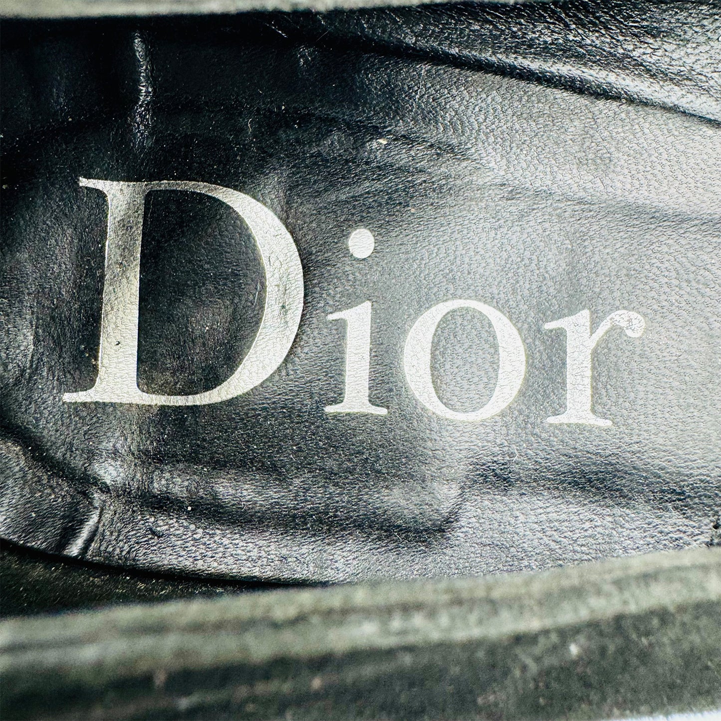 Christian Dior Black Suede Ballet Flats (Size 39/39.5)