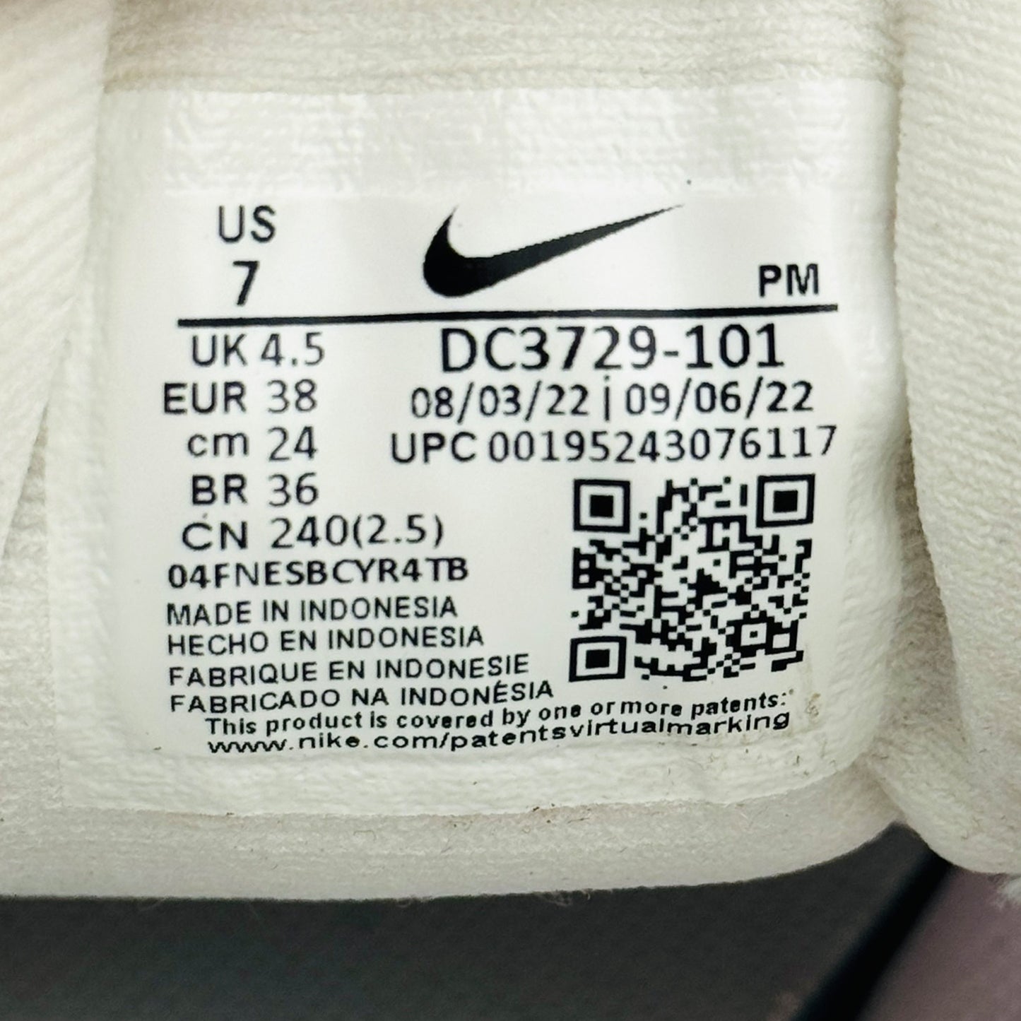 Nike Revolution 6 Next Nature Shoes (Size 38) - DC3729-101