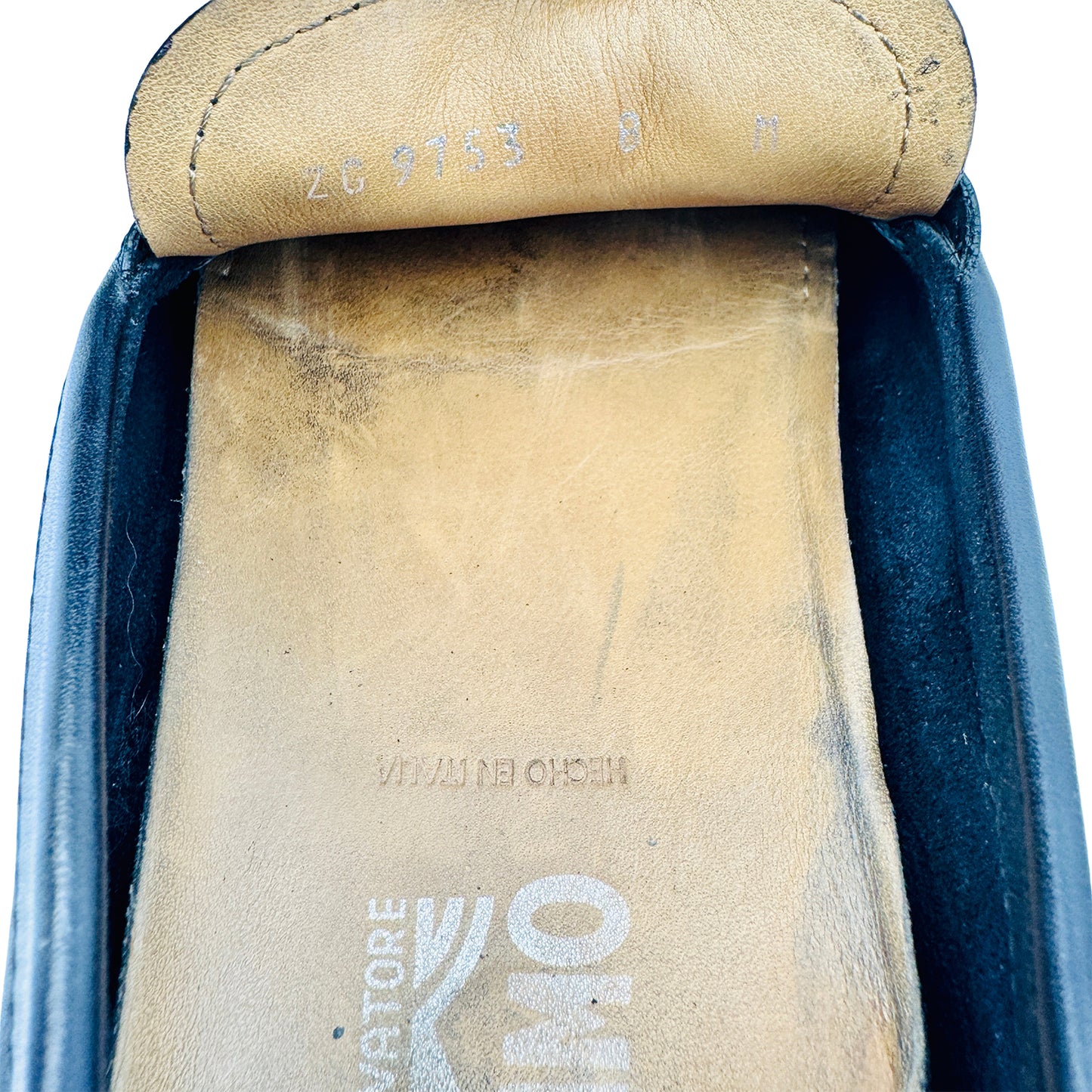 Salvatore Ferragamo Gancini Bit Black Loafers (Size 39/39.5)