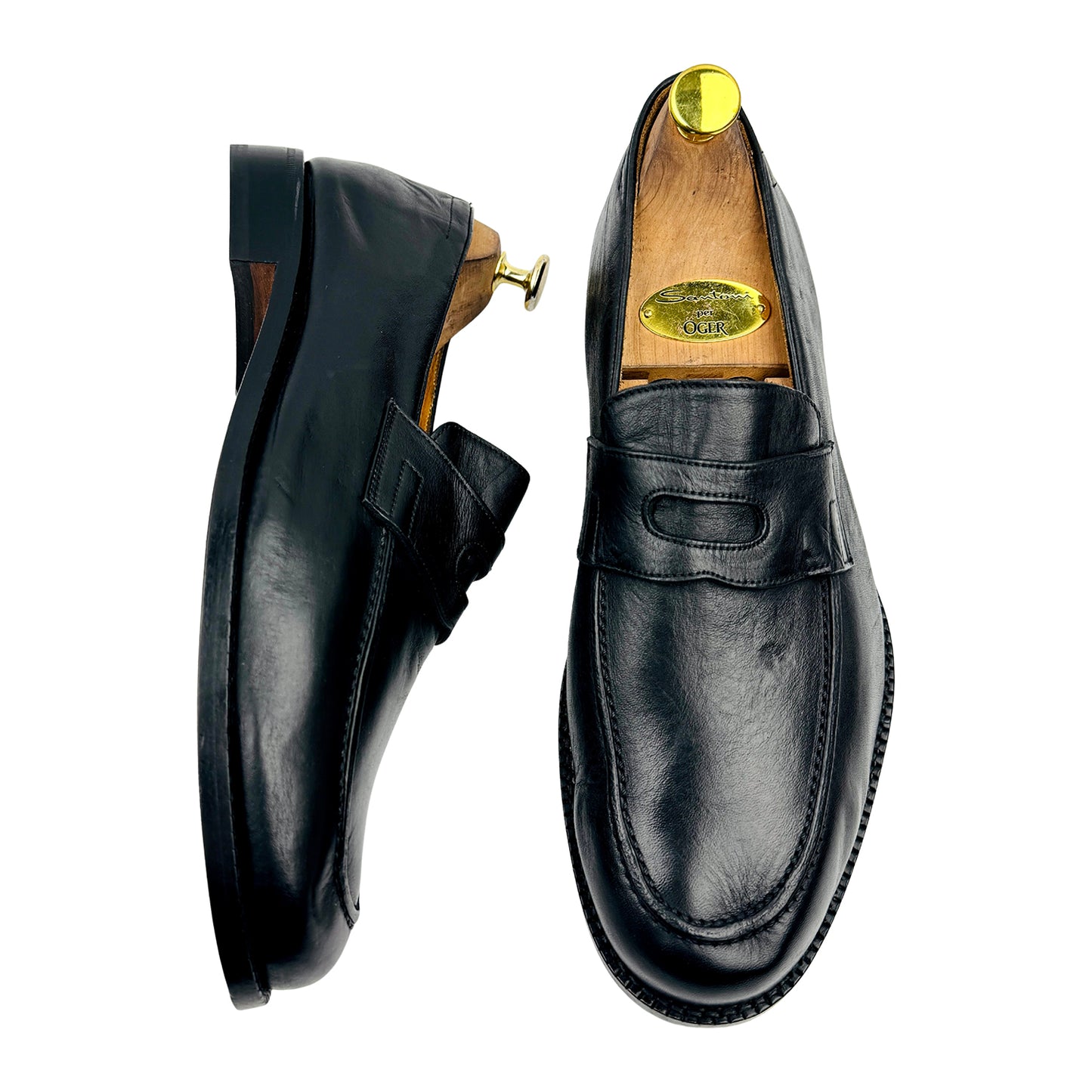 Beckett Simonon Roy Leather Penny Loafers (Size 42.5)