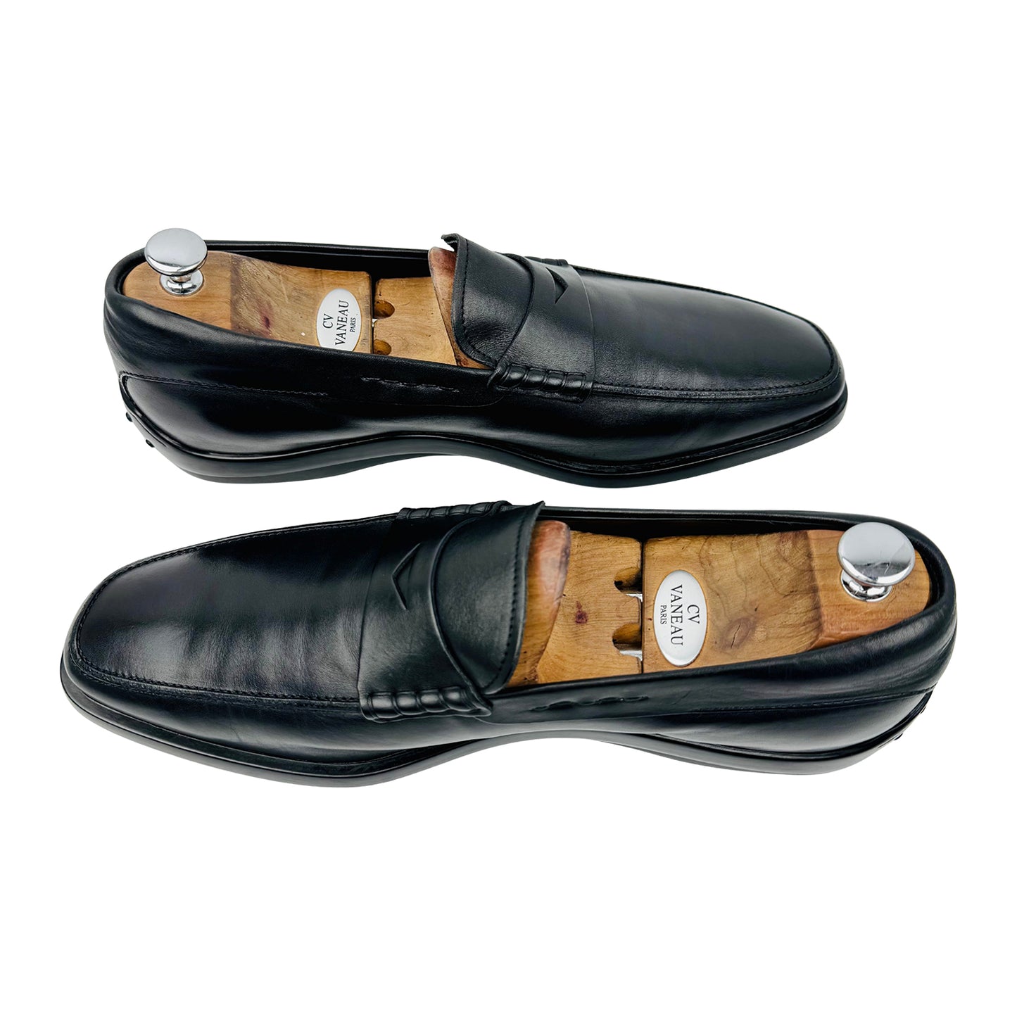 Tod's Men's Black City Gommino Loafers (Size 44/44.5)