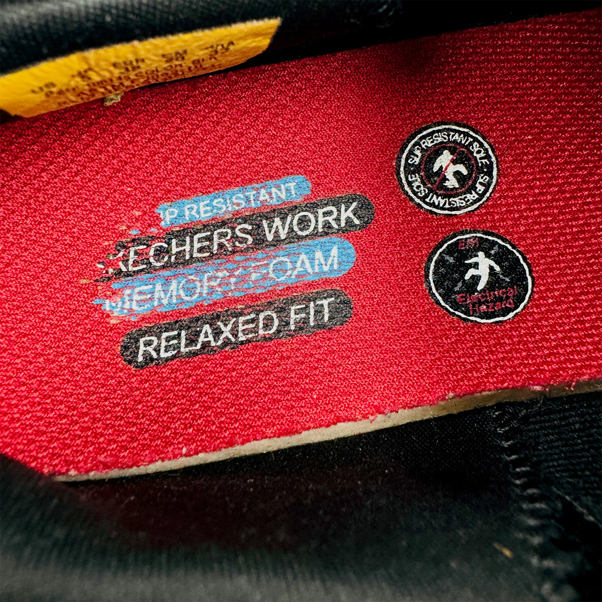 Skechers Work Relaxed Fit: BOBS Sport Squad Chaos SR Shoes (Size 38) - 108145 BLK