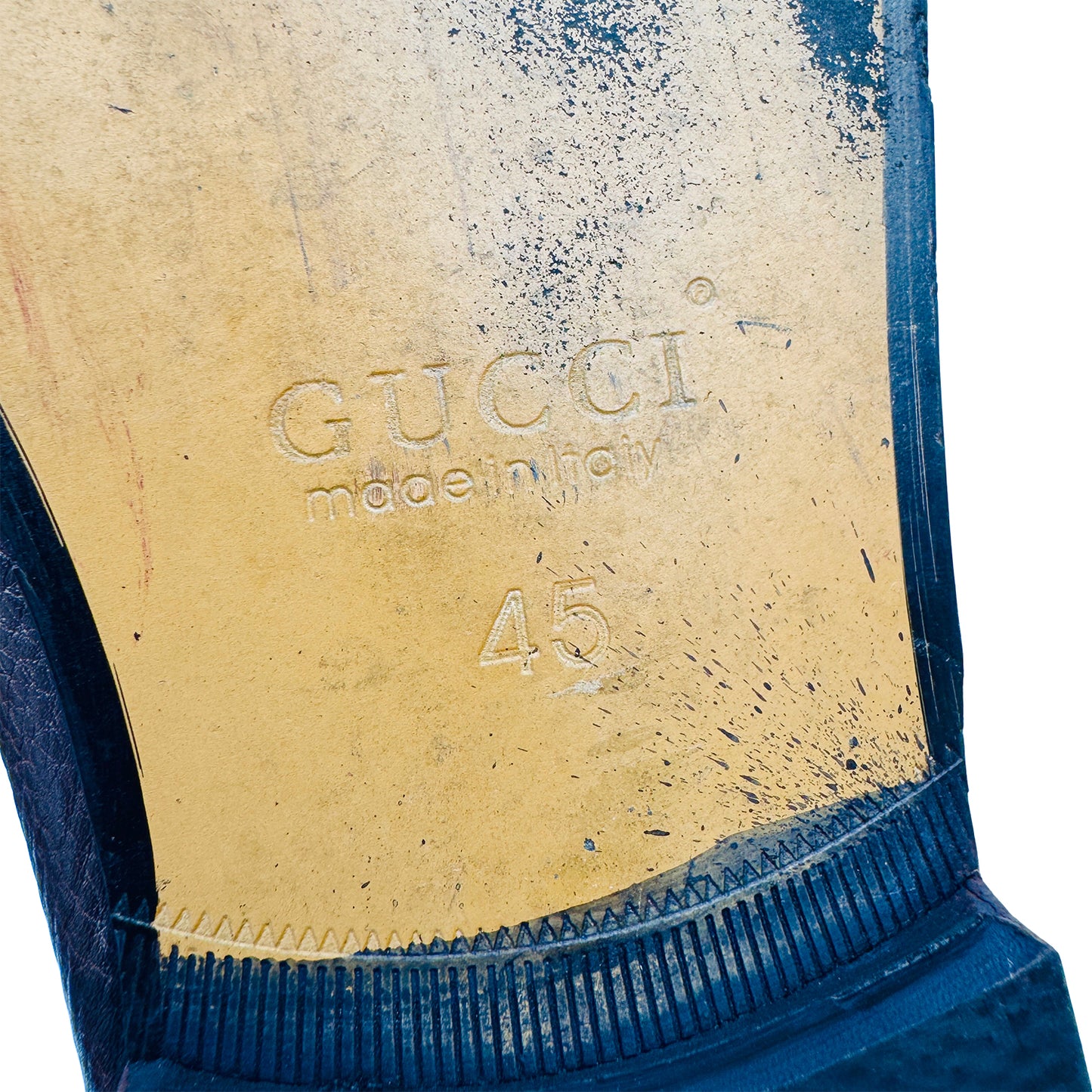Gucci Men's Horsebit 1953 Brown Leather Loafers (Size 44)