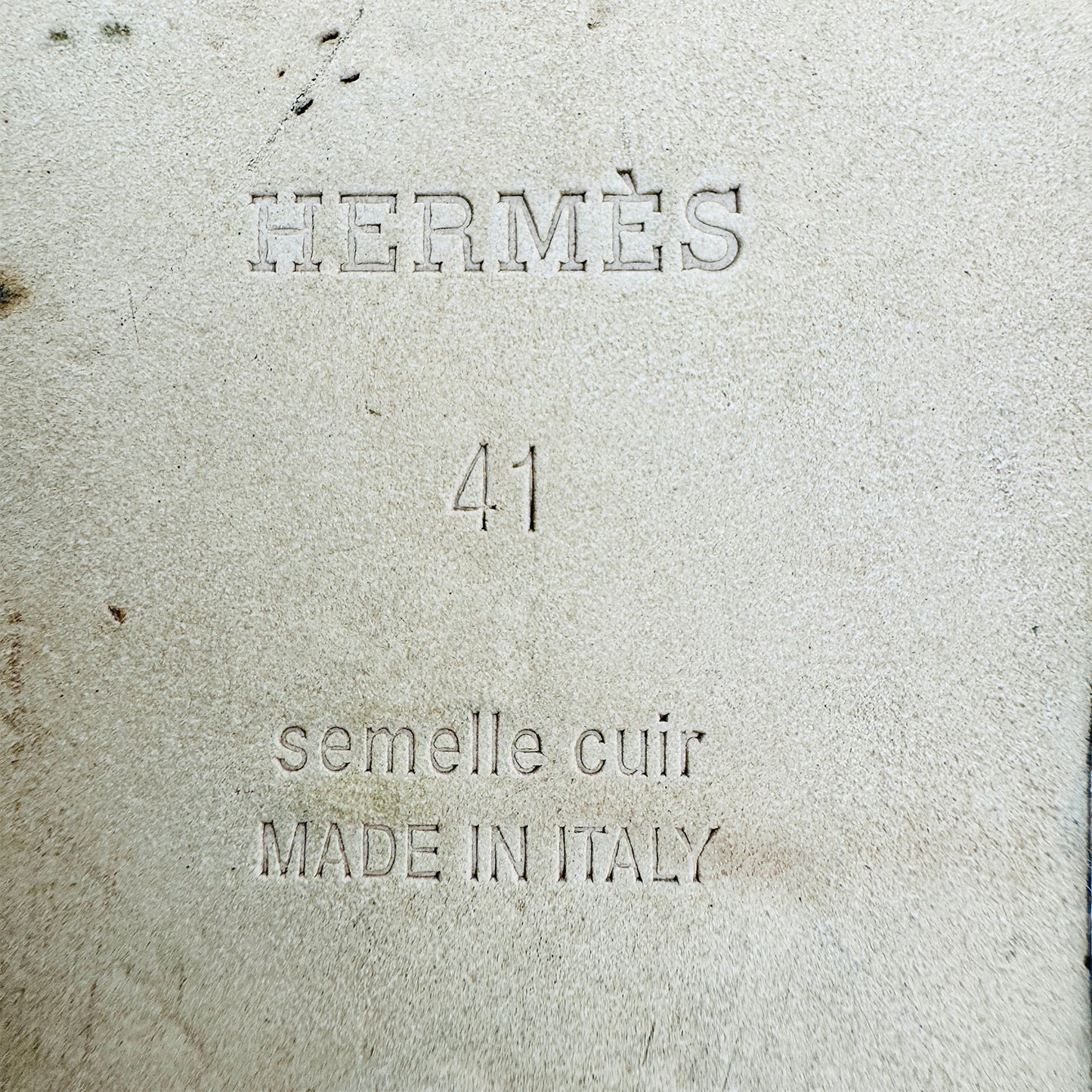 Hermès Oran Sandal Slippers (Size 41) - 021056