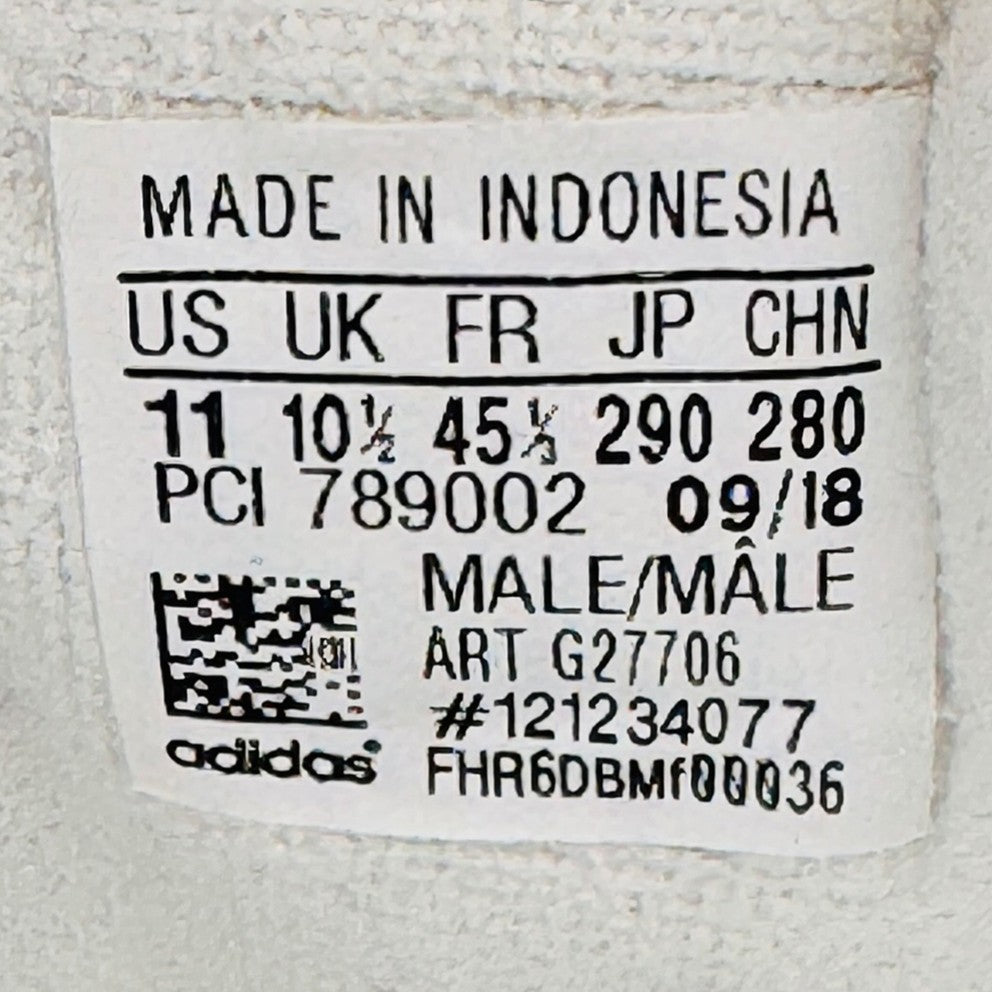 Adidas Continental 80 White Sneakers (Size 45/45.5) - G27706