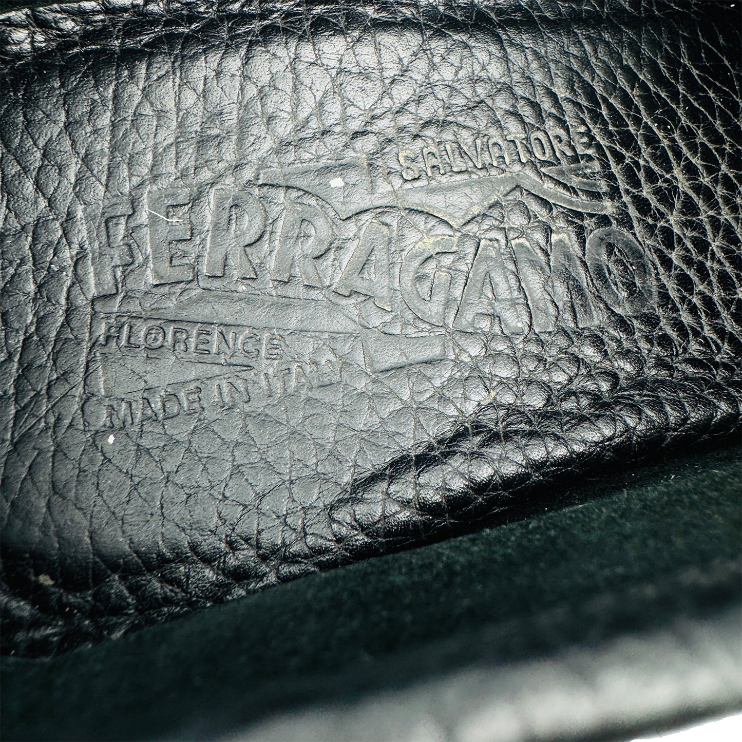Salvatore Ferragamo Magnifico Black Loafers (Size 42)