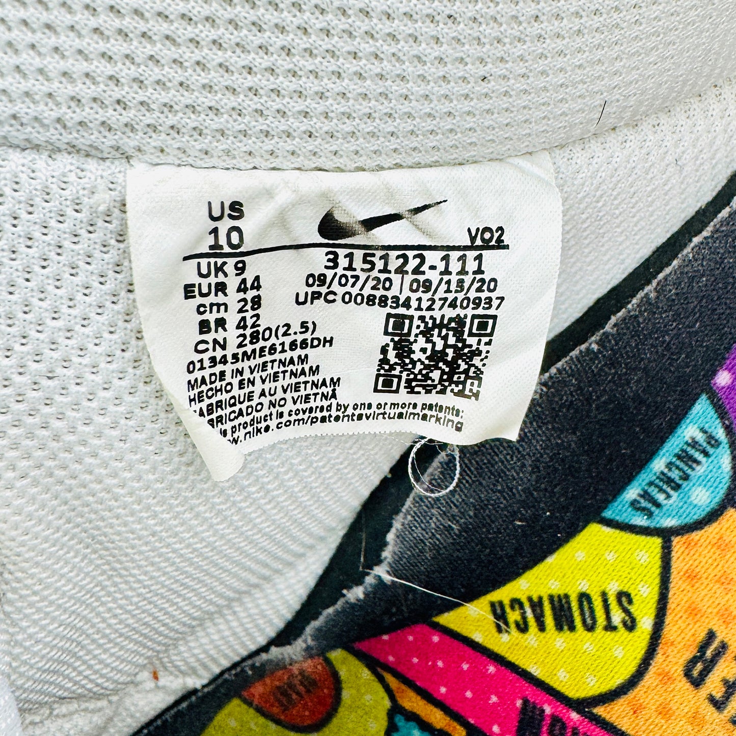 Nike Men's AirForce 1 '07 Sneakers (Size 44) - 315122-111