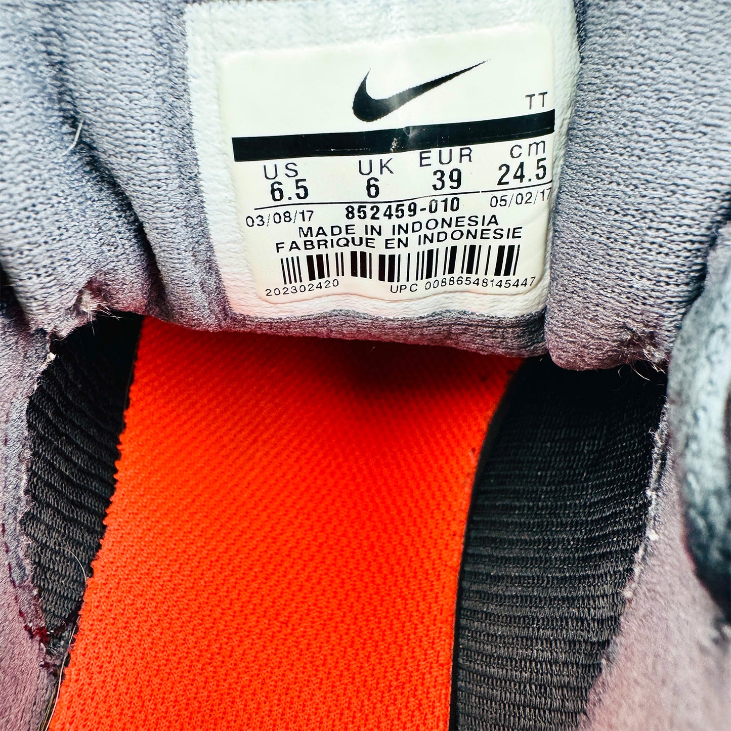 Nike Downshifter 7 Dark Grey Shoes (Size 39) - 852459-010