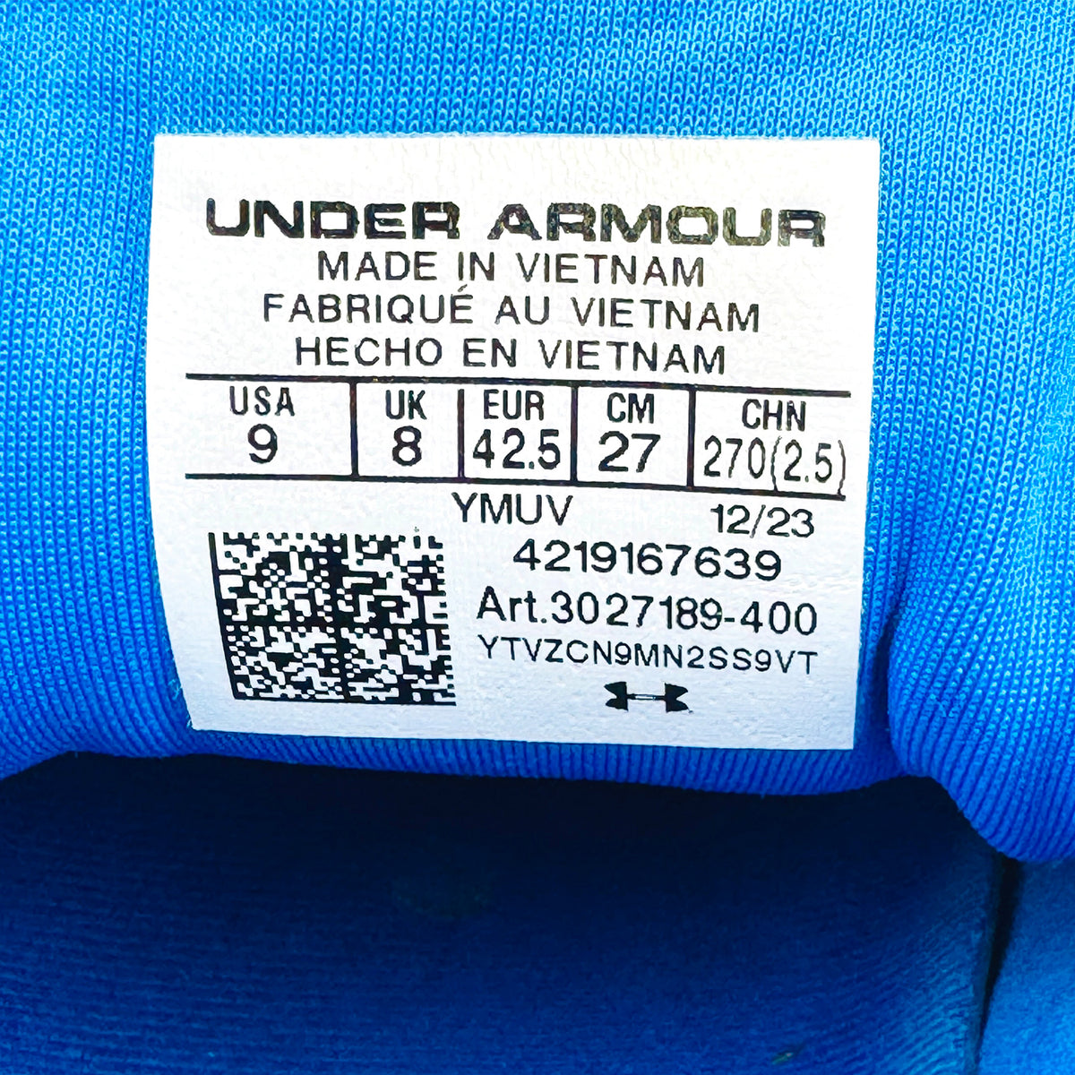 Under Armour Infinite Elite Shoes (Size 42.5) - 3027189-400