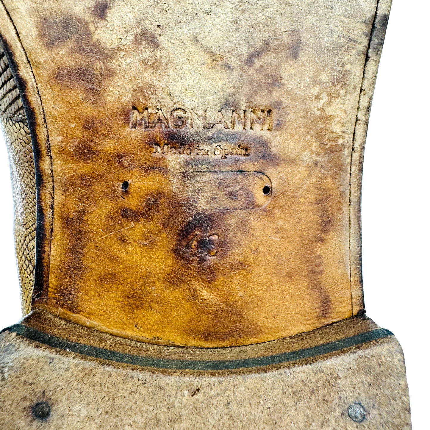 Magnanni Vicente Genuine Lizard Leather Loafers (Size 43/43.5)