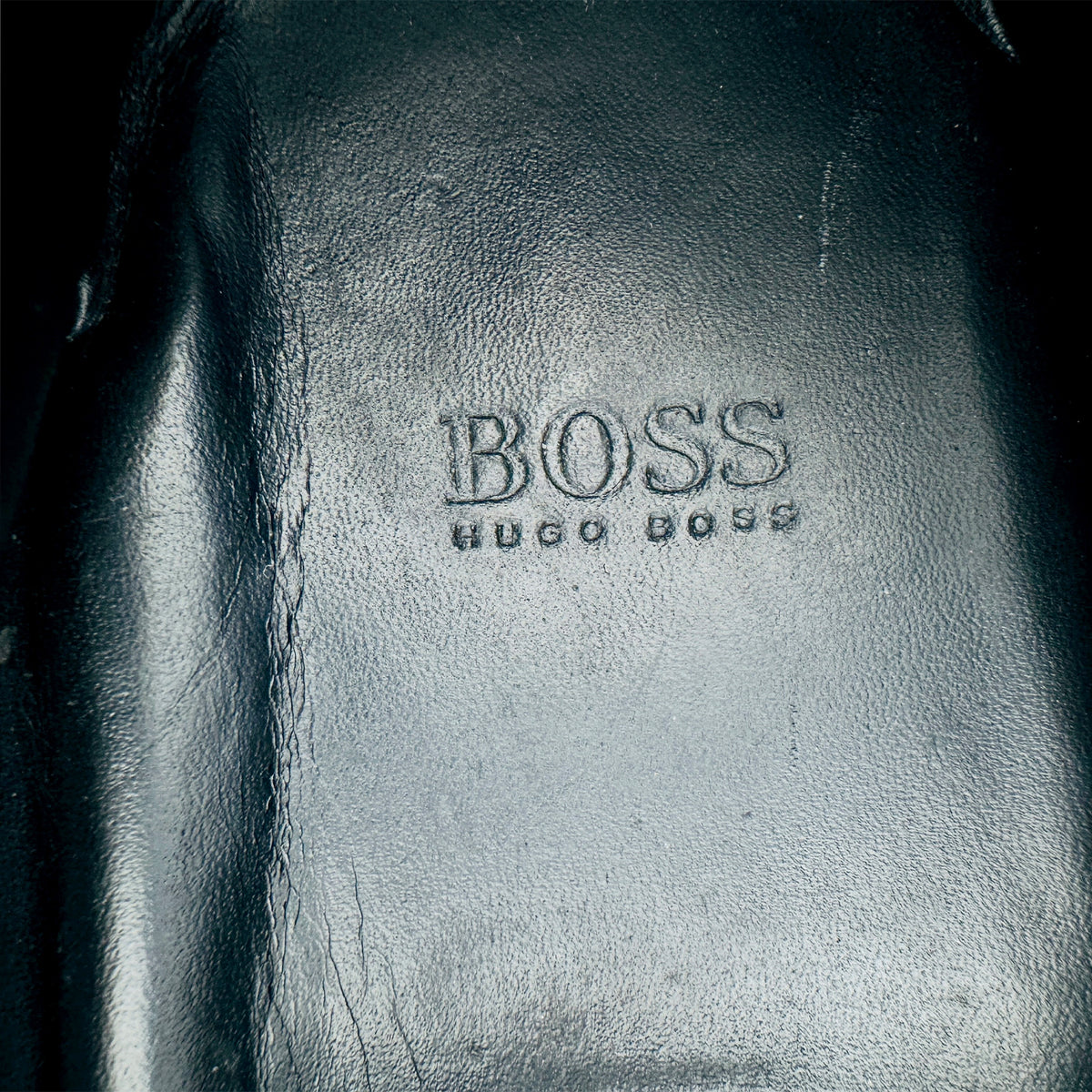Hugo Boss Doster Black Leather Loafers (Size 43.5) - 50239924