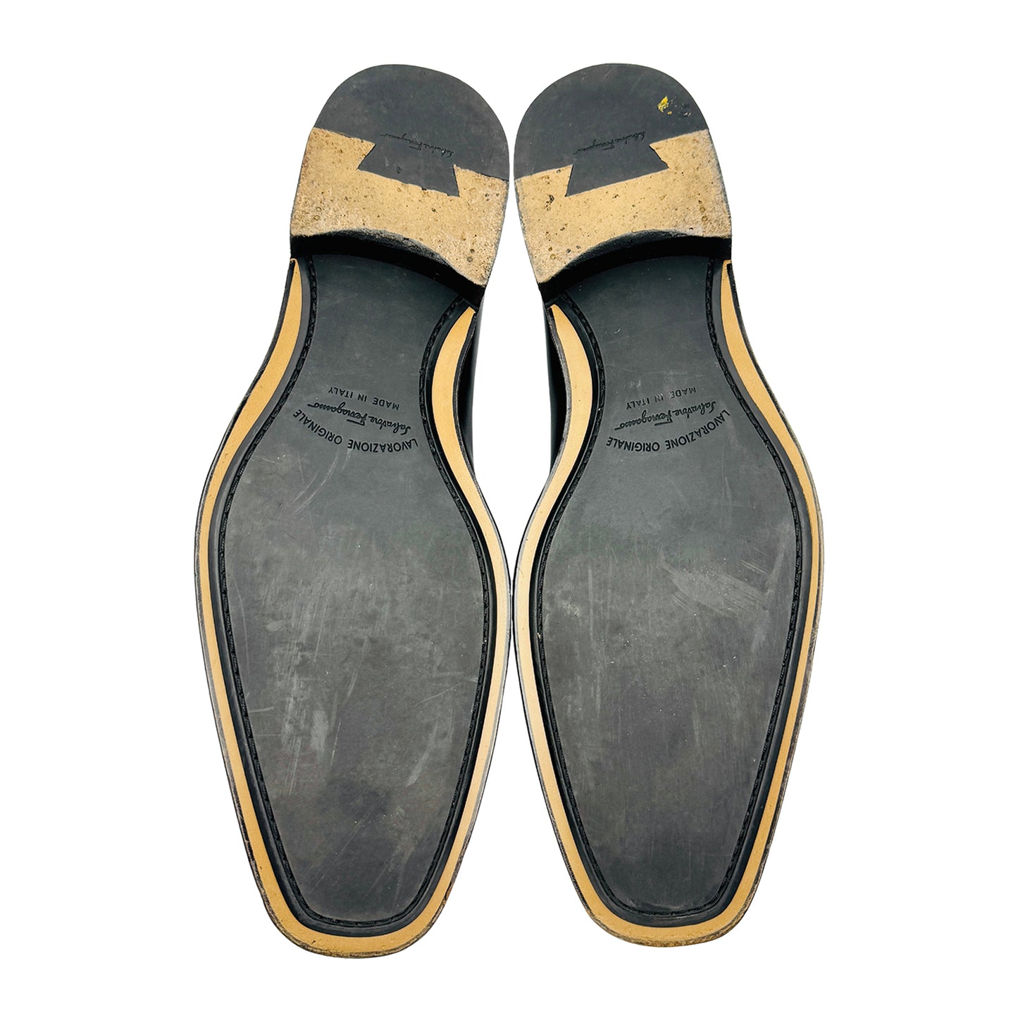 Salvatore Ferragamo Gancini Bit Strap Loafers (Size 46/46.5)