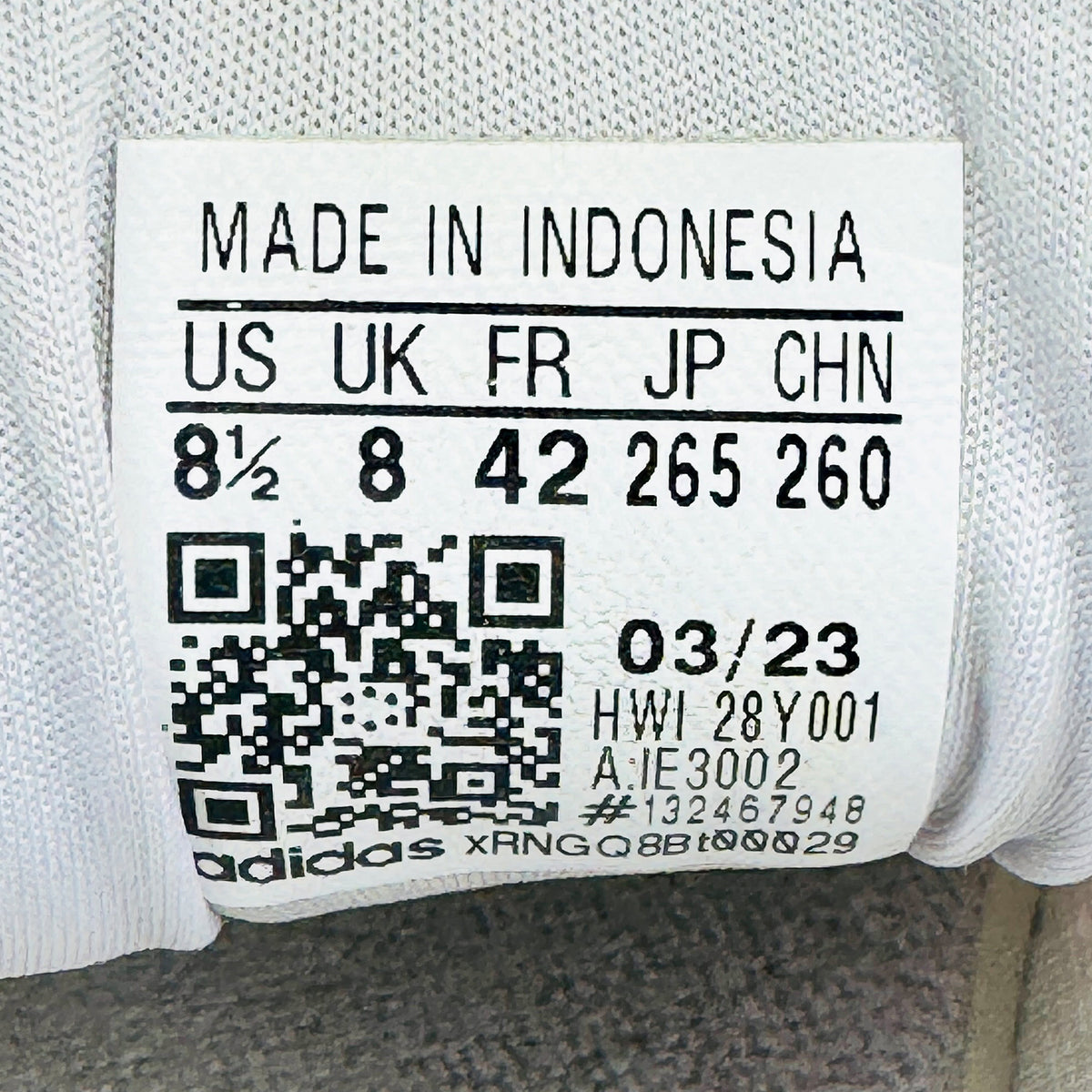 Adidas Response Runner 'Pale Purple' Shoes (Size 42) - IE3002