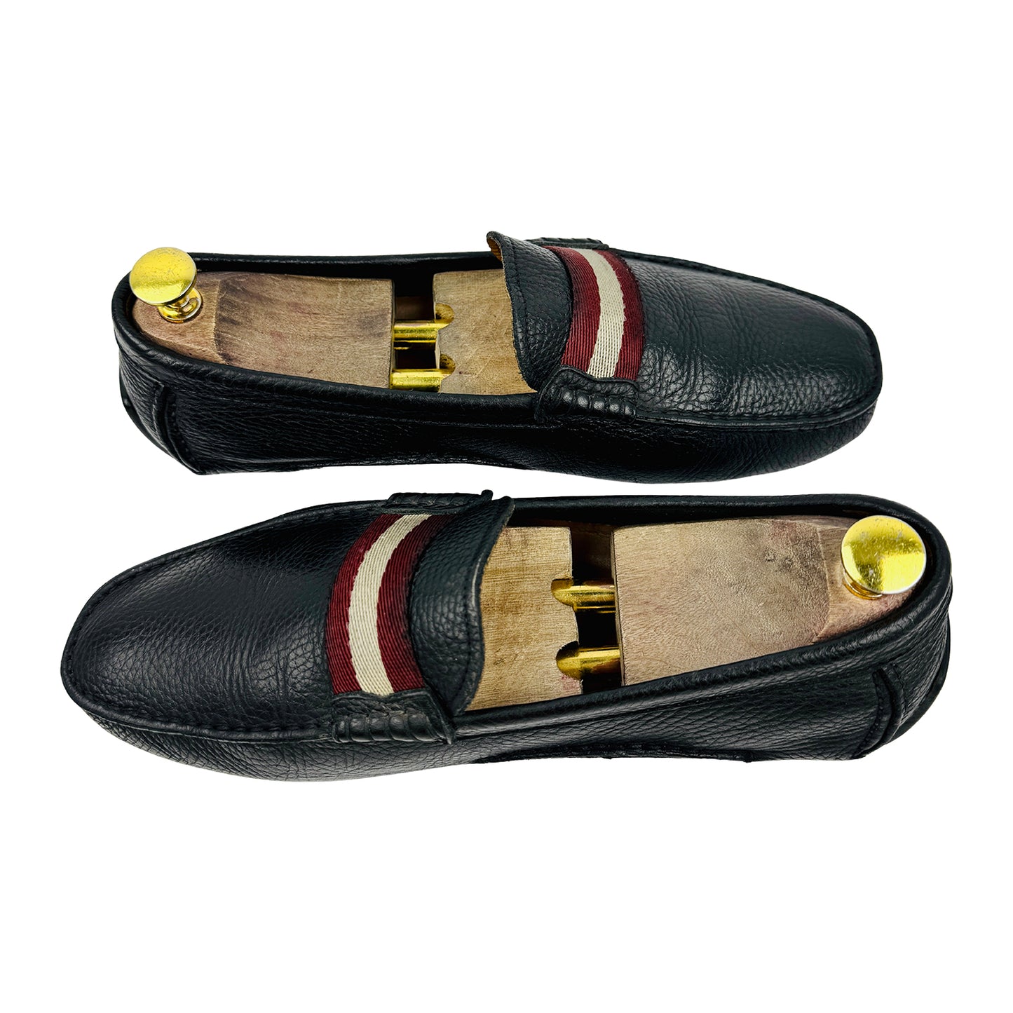 Bally Pearce Black Leather Loafers (Size 42/42.5)