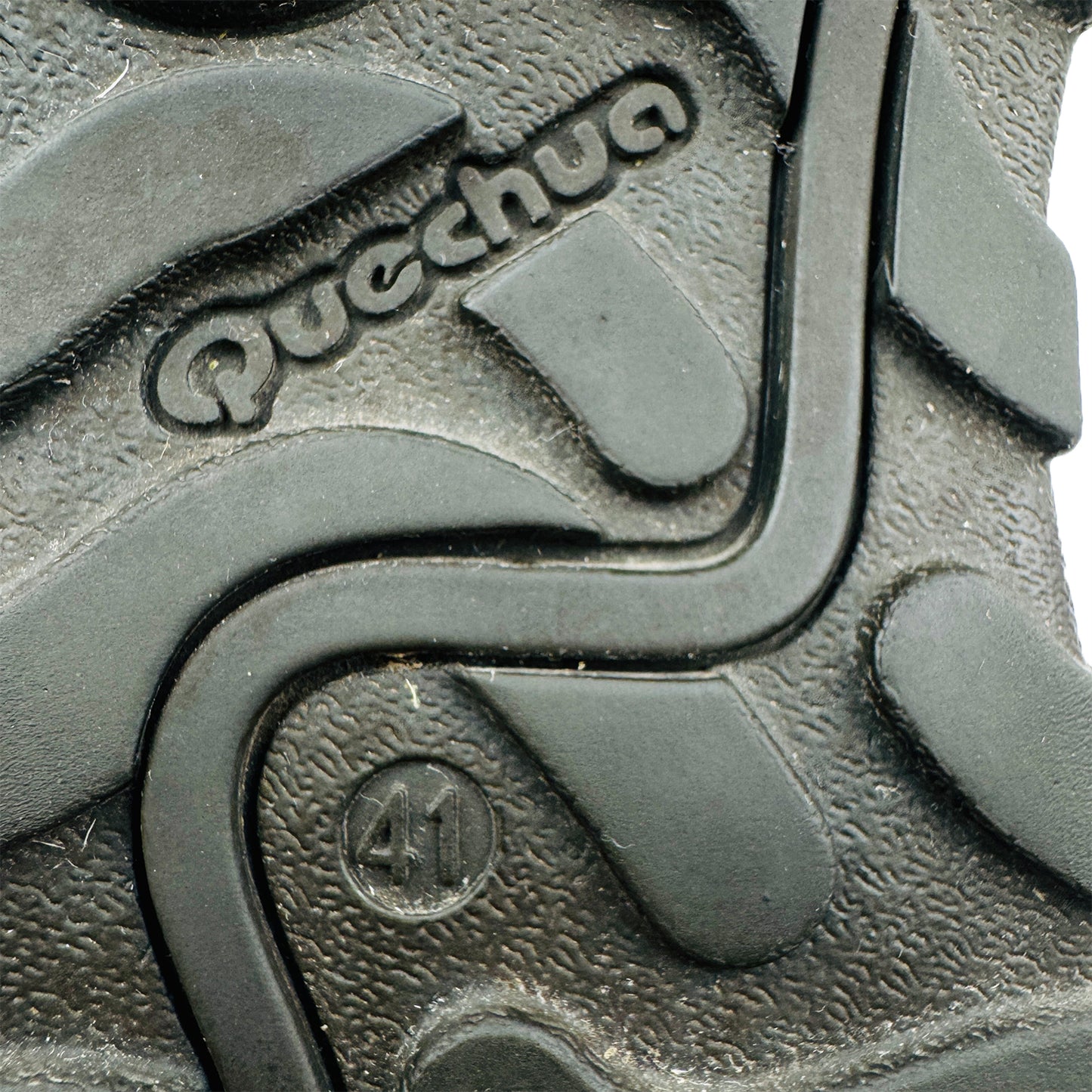 Decathlon Quechua Grey Leather Hiking Sandals (Size 41)