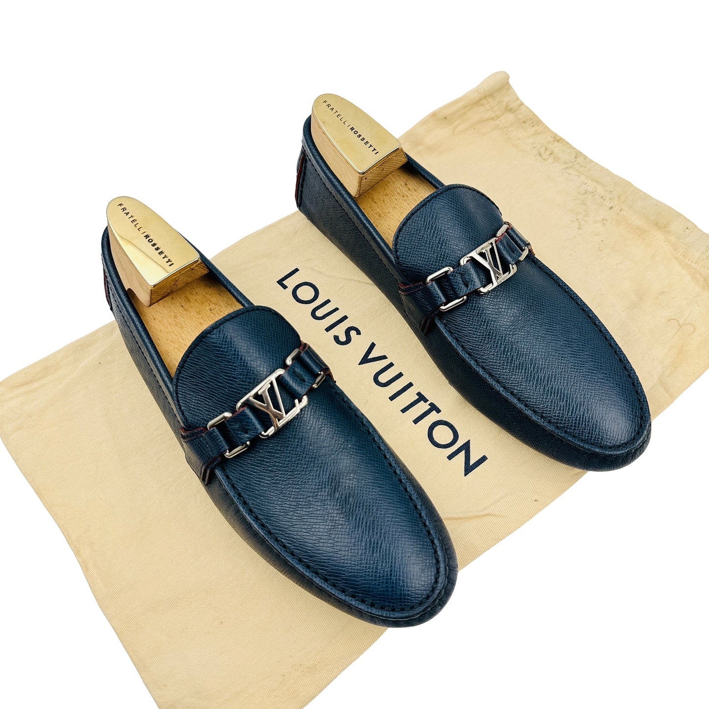 Louis Vuitton Hockenheim 'Marine Blue' Mocassins (Size 42.5/43)
