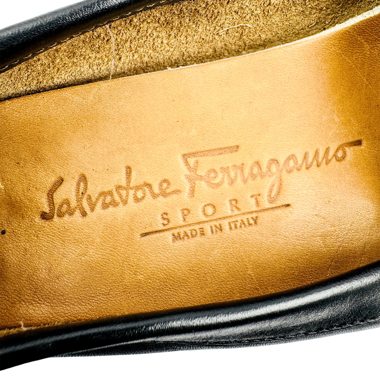 Salvatore Ferragamo Gancini Ornament Loafers (Size 36)