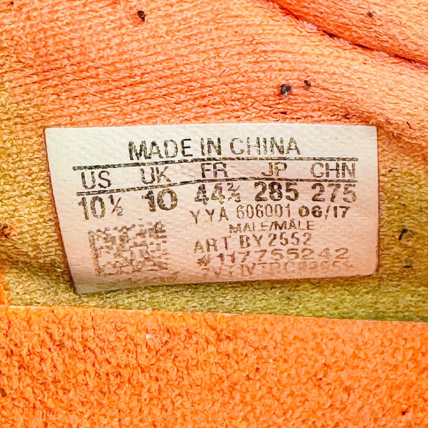 Inside Made, Size, Code printing image of Adidas Ultra Boost Uncaged Sneakers (Size 44.5) - BY2552