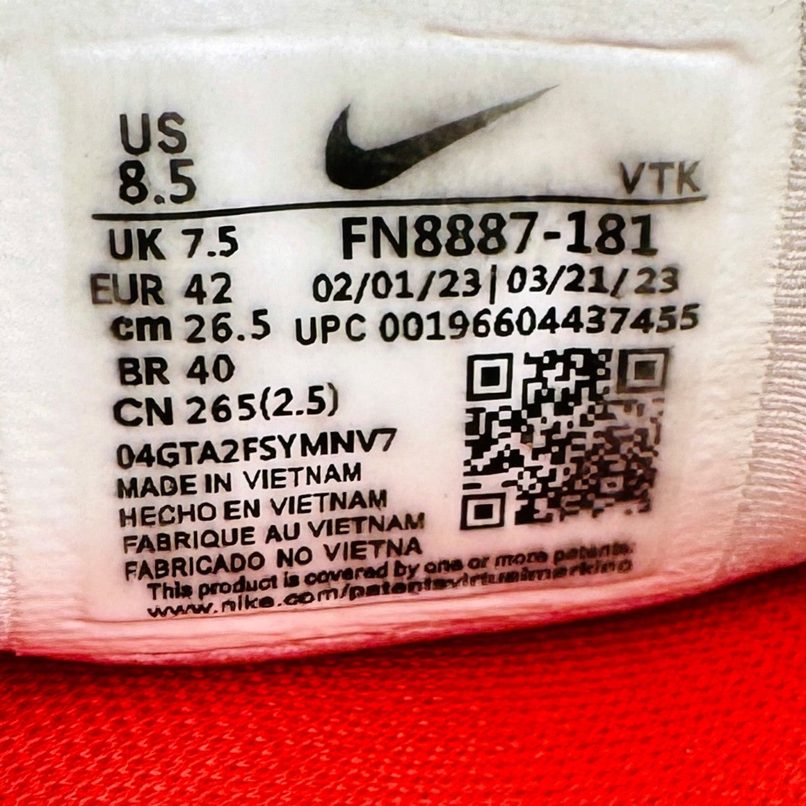 Nike Motiva "Have a Nike Day" Shoes (Size 42) - FN8887-181